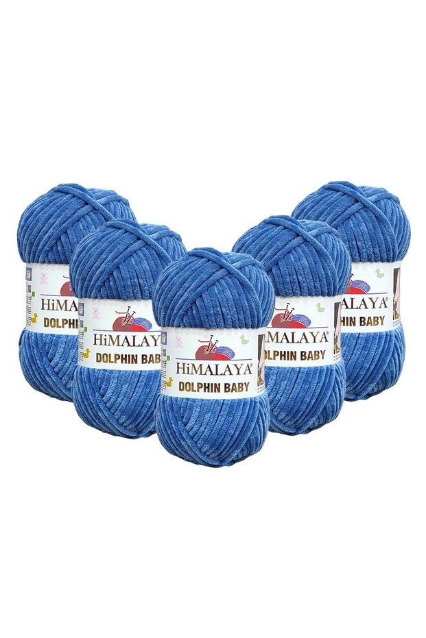 Dolphin Baby Velvet Rope 5 Pack - 80344 - 100 Gr. 120 Meters.