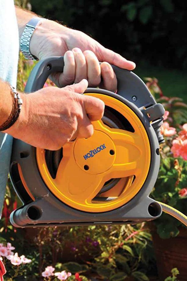 Portatif Hozelock Hortum Makarası Hortum Sprey Ve Konnektör Seti 10metre Mikro Set Ae072 - 8