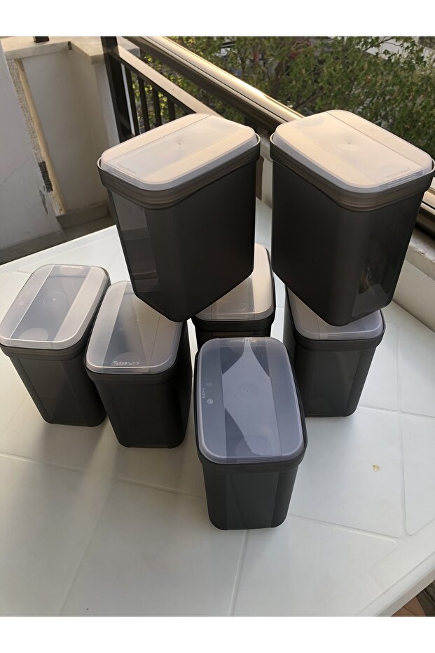 Dikdörtgen Saklama Seti 7 Parça - 4