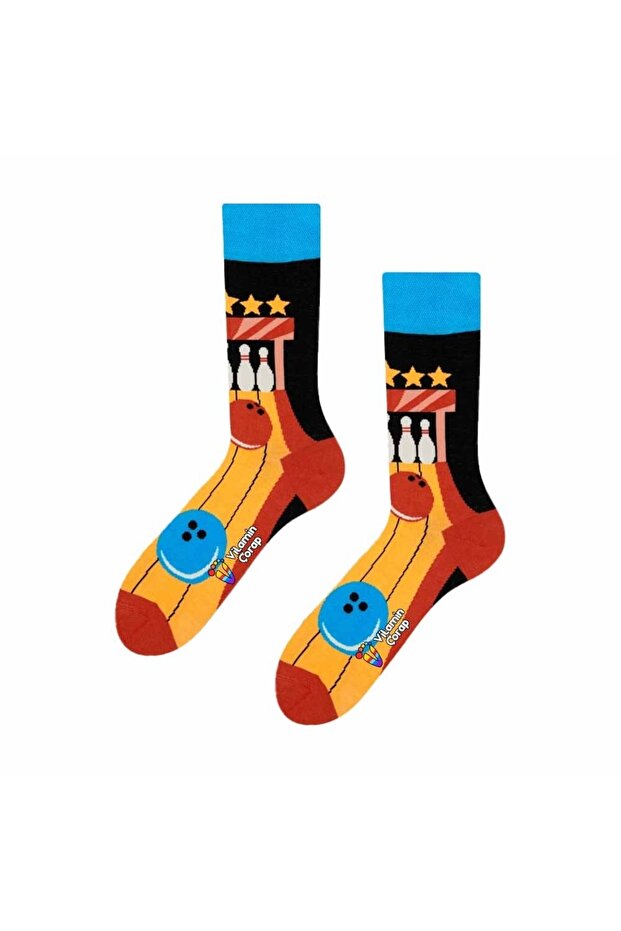 جوارب البولينج الملونة - 1