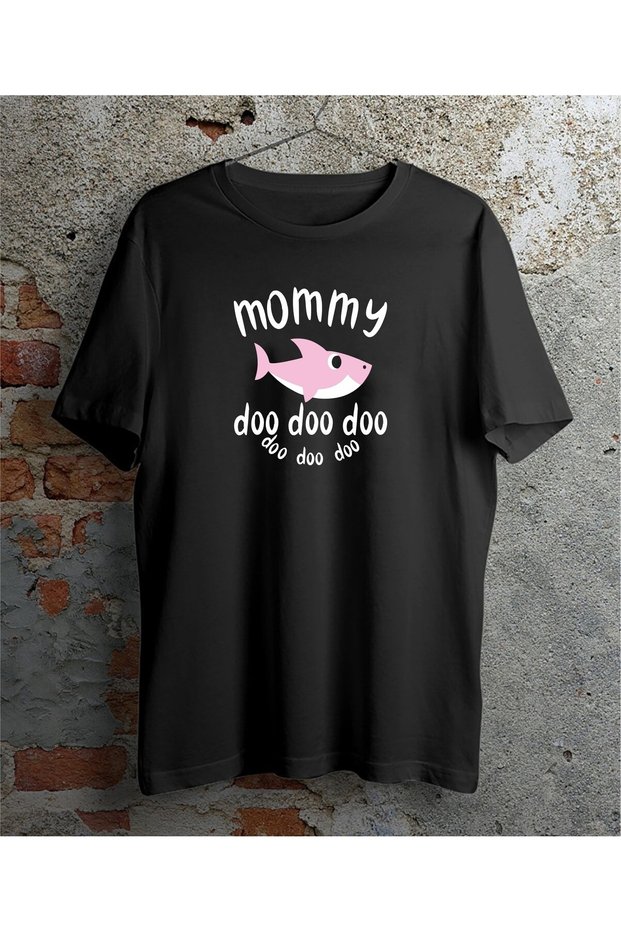 Mommy Shark 3 Design Tshirt