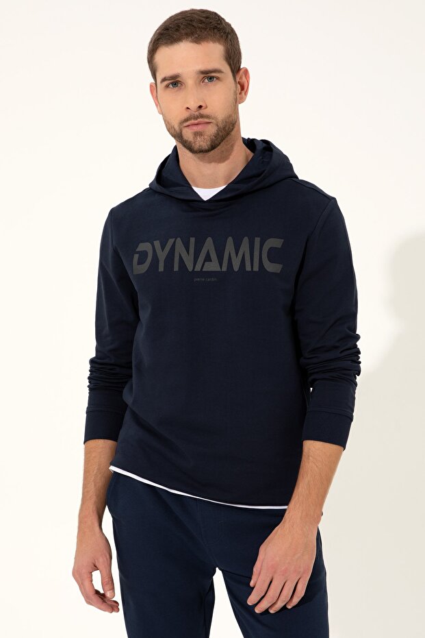 Navy Blue Men's Sweatshirt G021SZ082.000.1385164