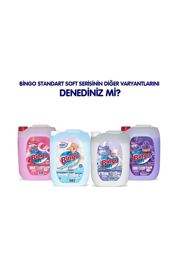 Soft Sıvı Çamaşır Yumuşatıcı Lovely Sensitive 2 Adet X 5 Lt - 6