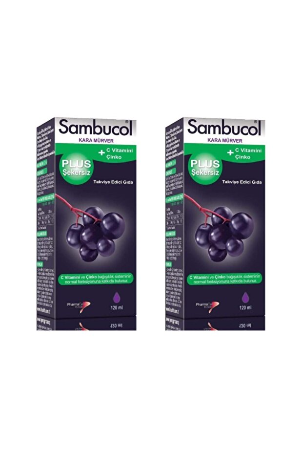 Plus Şekersiz 120ml 2 Adet - 1