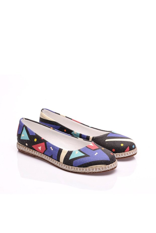 Printed-colored Women's Ballerinas