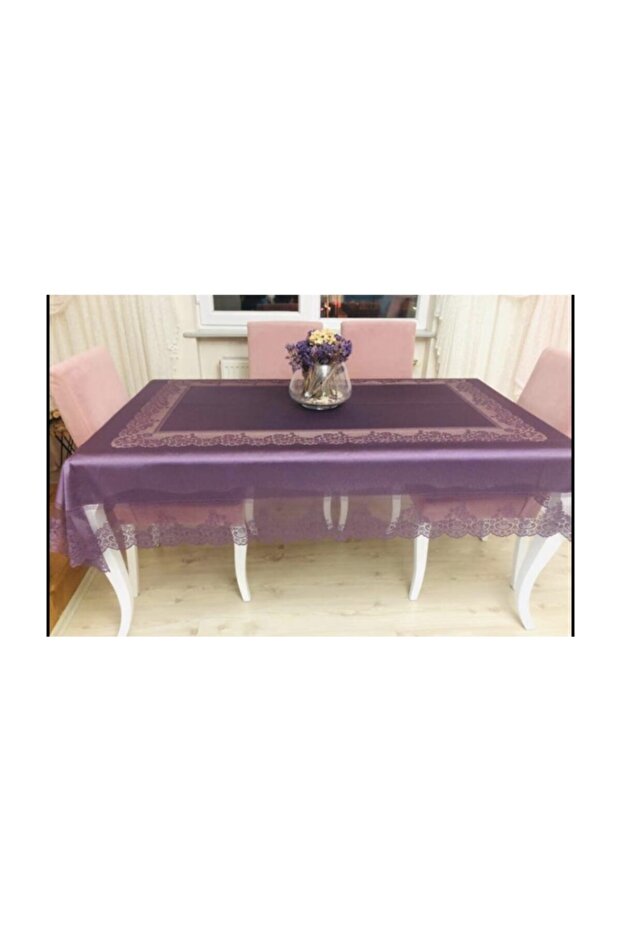 Dertsiz Tül Örme Masa Örtüsü - 2