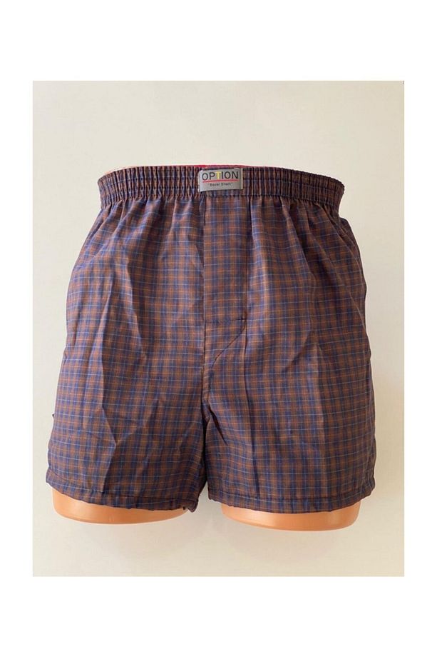 Erkek (s) 10'lu Paket Poplin (pamuk) Boxer Şort - 6