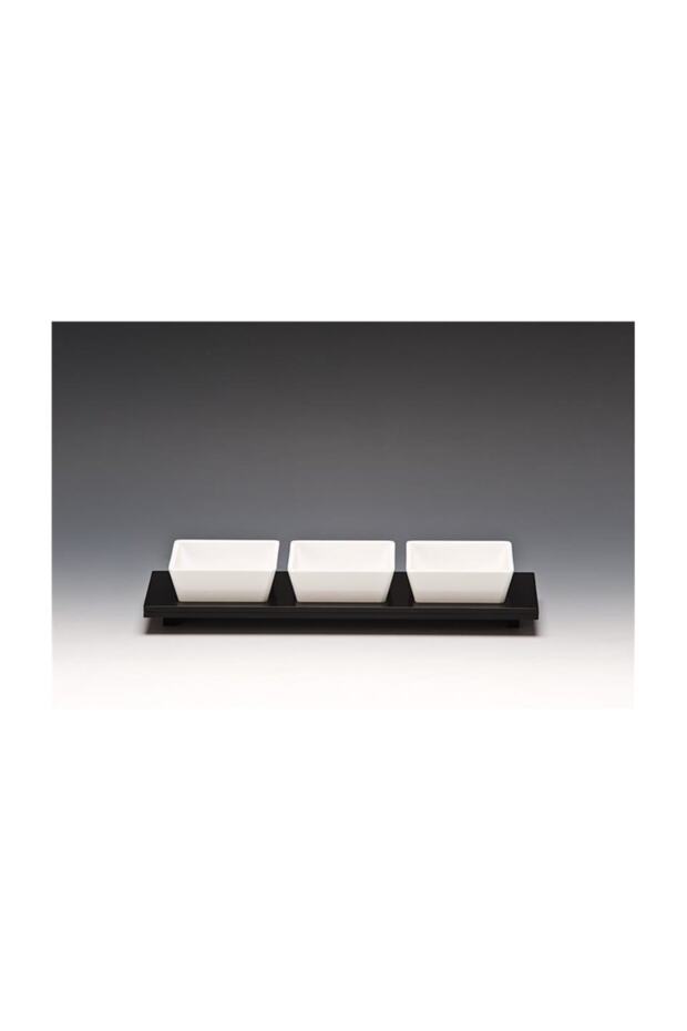 Jam Bowl Stand Sauce Bowl Plate Display Stand Square Base