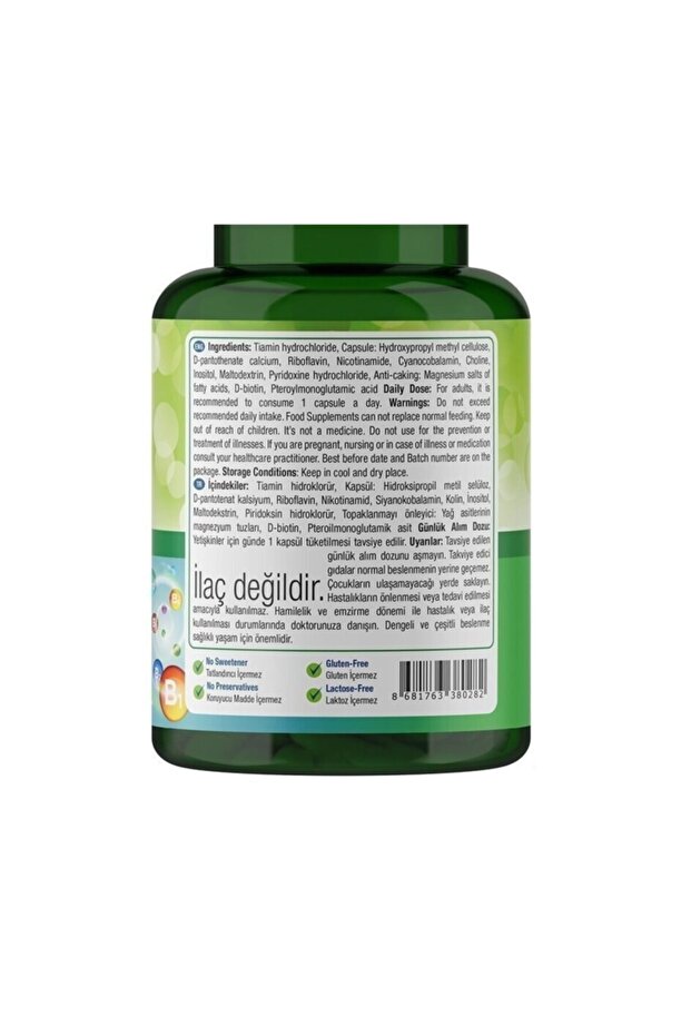 Vitamin B Complex 60 Kapsül - 3