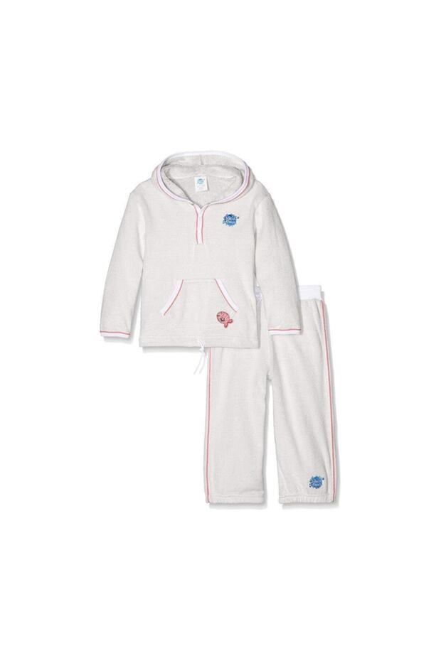 Pantsed Bathrobe Set Pink - 1