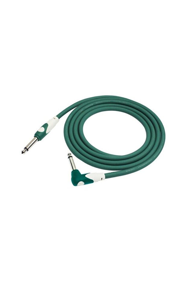 Kirlin Lgı-202gr 1/4 بوصة طرف مسطح أحادي - كابل بزاوية قائمة 3 أمتار