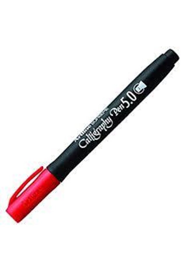 Artline Supreme Calligrapy 5mm Red Pen