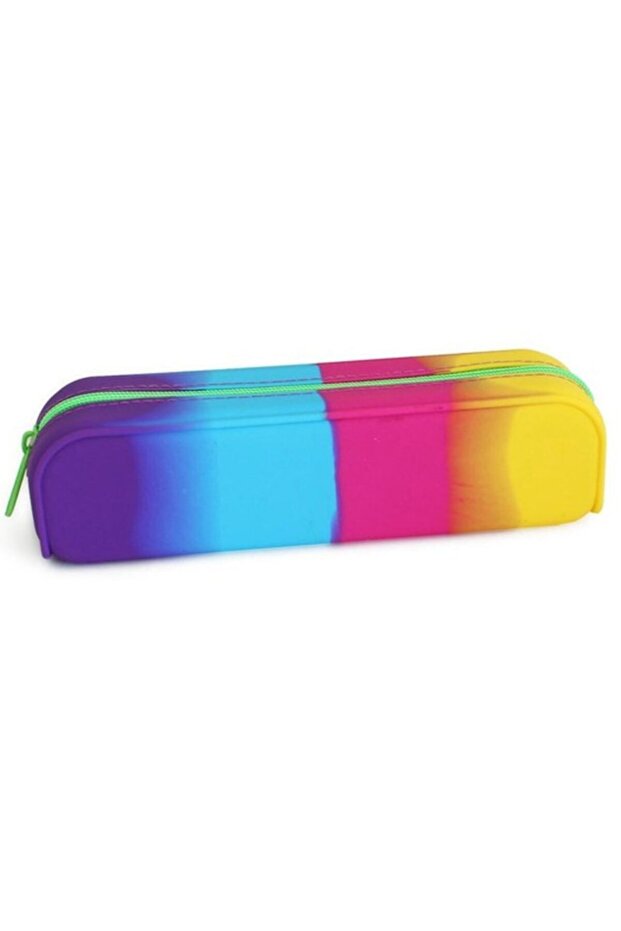 Pencil Case Silicone Rainbow 17192a