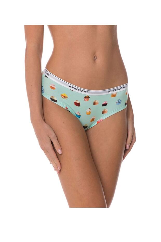 Kadın Cupcake Hipster Külot - 1