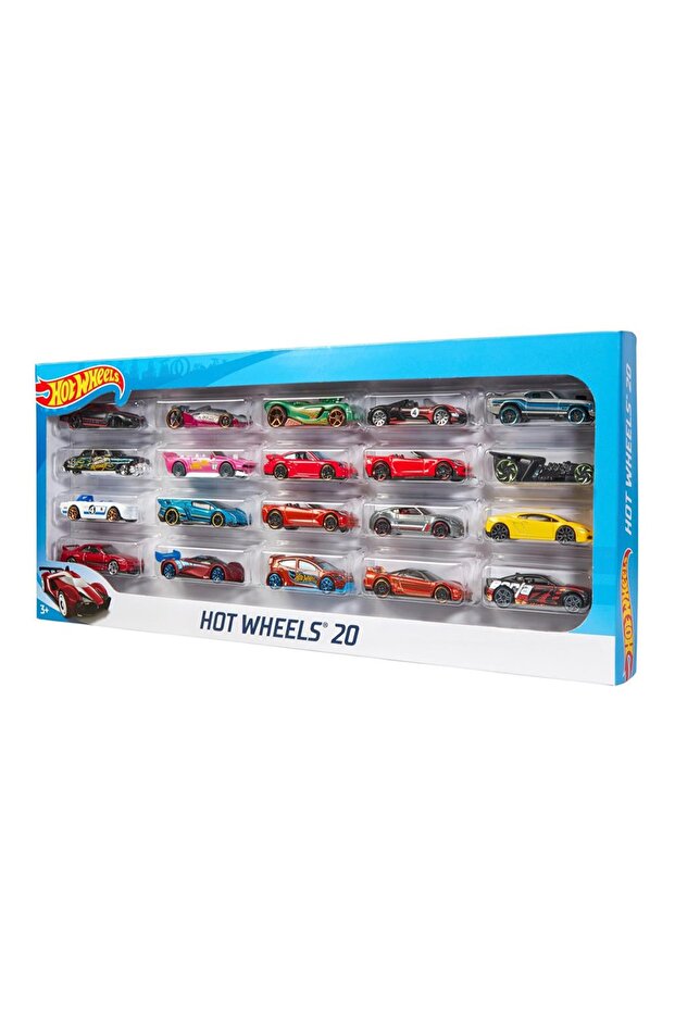 Hot Wheels 20'li Araba Seti - 1
