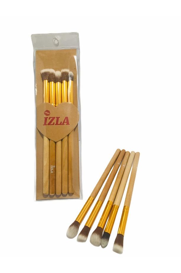 Ahşap Far Dağıtma Fırça Seti 5'li - 1