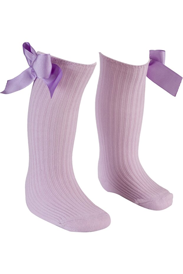 Bow Knee Socks - 1