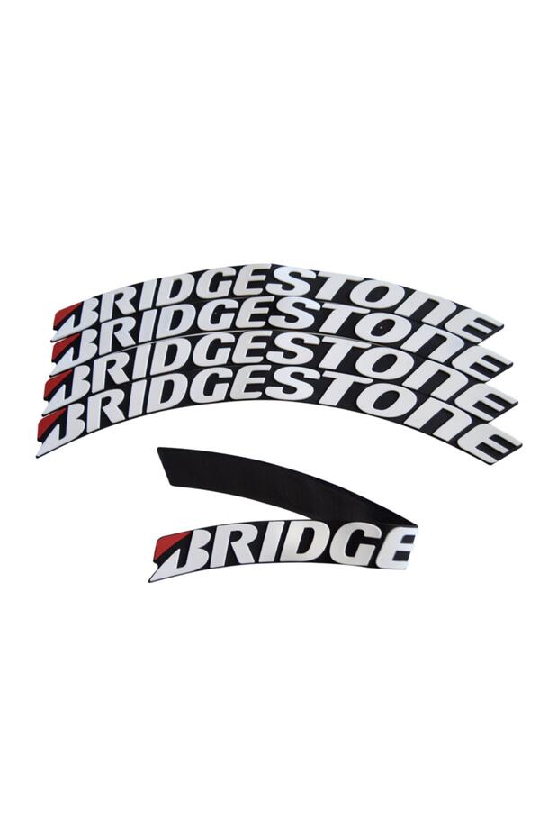 Original Bridgestone 3D Tire Lettering - 4 Pieces