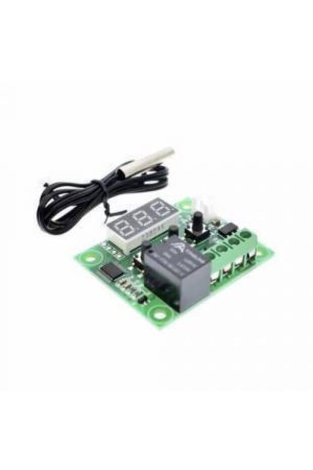 Digital Nem Ve Isı Ölçer Problu Ve 12 V Kuluçka Termostat - 3