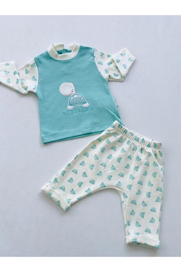 Turtle Double Set Mint Green - 1