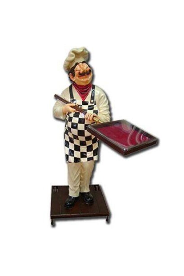 Pizzacı Menü Mankeni - 1