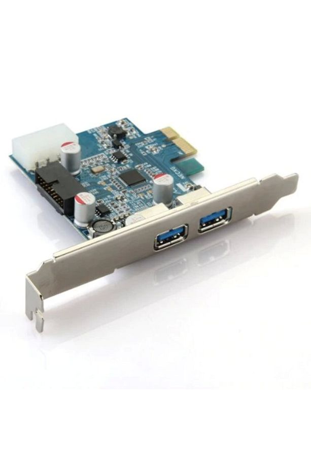 4362 Pci Express Pci-e Usb 3.0 Ön Floppy Disket Kasa Arkası Kart - 6