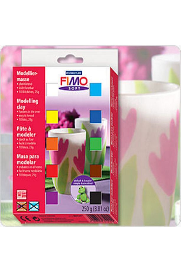 Staedtler Fimo Soft Polimer Kil Basic Set Başlangıç Kiti - 1