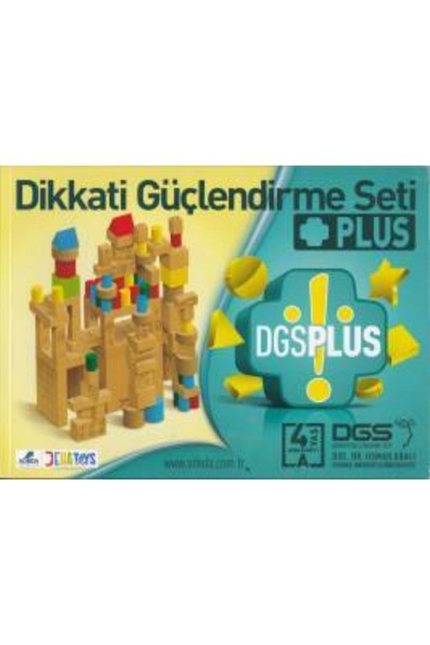 Dikkati Güçlendirme Seti Plus 4 Yaş Kitap Materyalsiz 3 Kitap. - 1