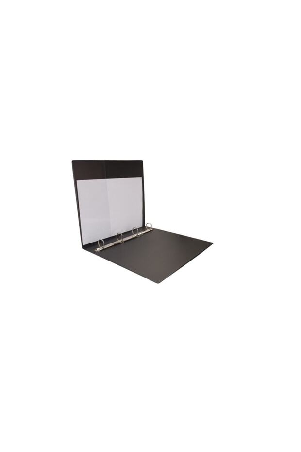 3 Cm 4 Ringed Company Presentation and Document Folder with Inner and Outer Transparent Pockets (250 Sheets) - 1