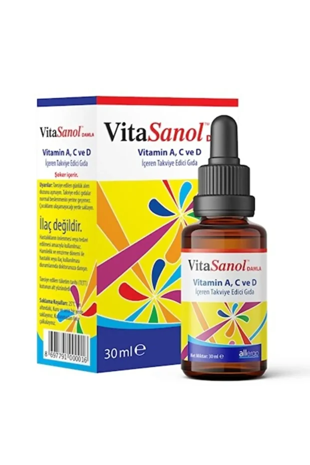 Vitasanol Vitamin A,c Ve D 30 Ml - 1
