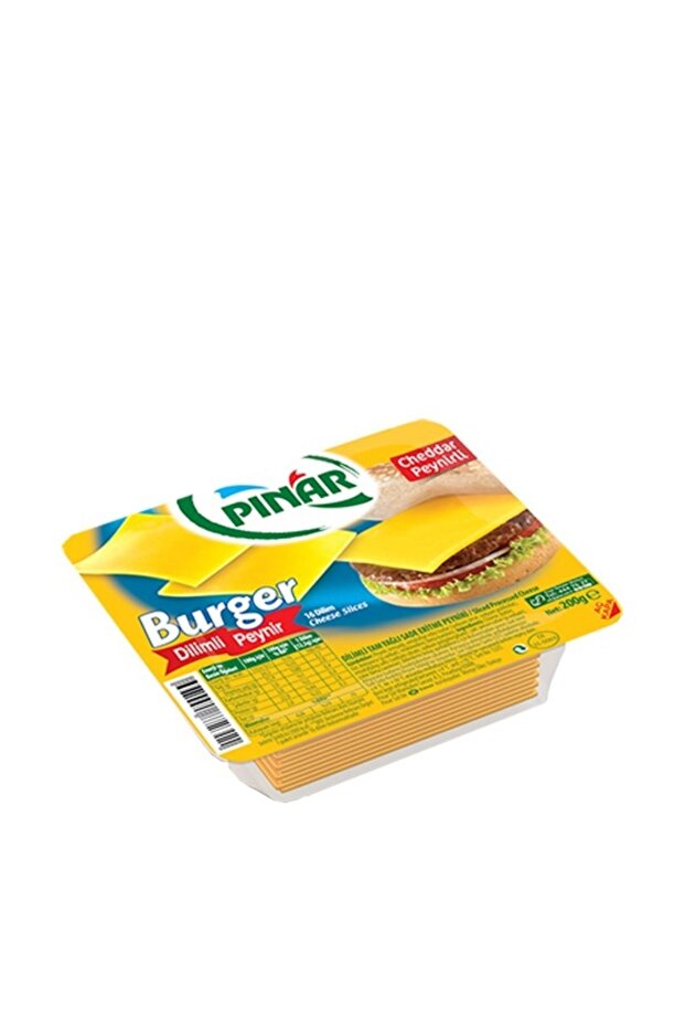 Peynir Dilimli Burger 200 gr - 1