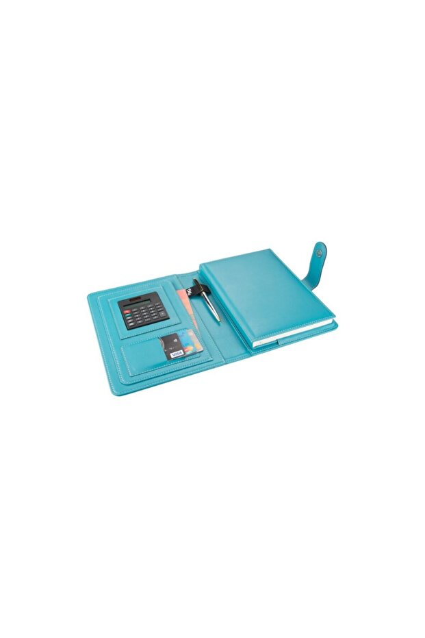 Diplomat Tongue Magnet Cover Organizer Striped 17x24 Notebook