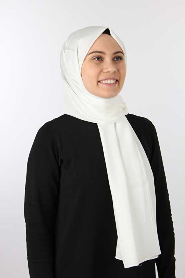 75x190 Cm 1040100 Simli Monogram Şal - 3