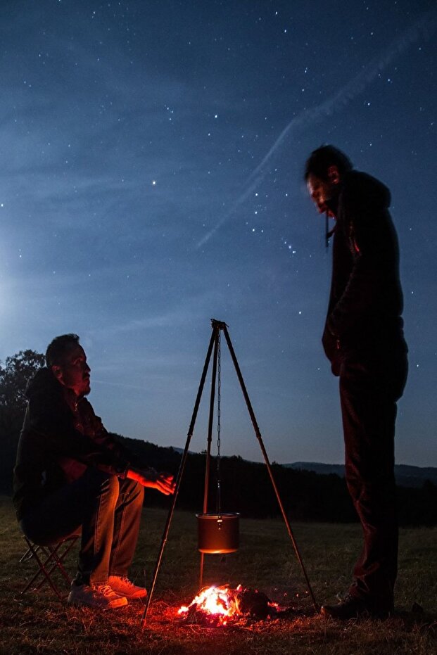 Üç Ayak Izgara Metal - 4