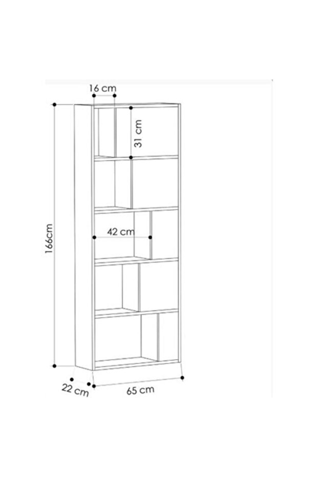 Dekoratif Kitaplık - 3