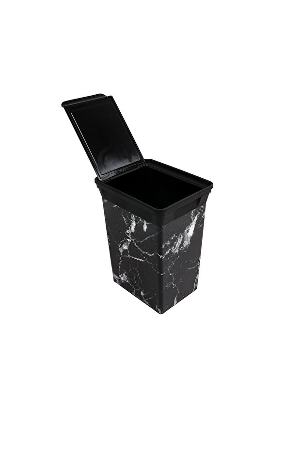 Sİyah Marble Çöp Kovası 20 l - 2