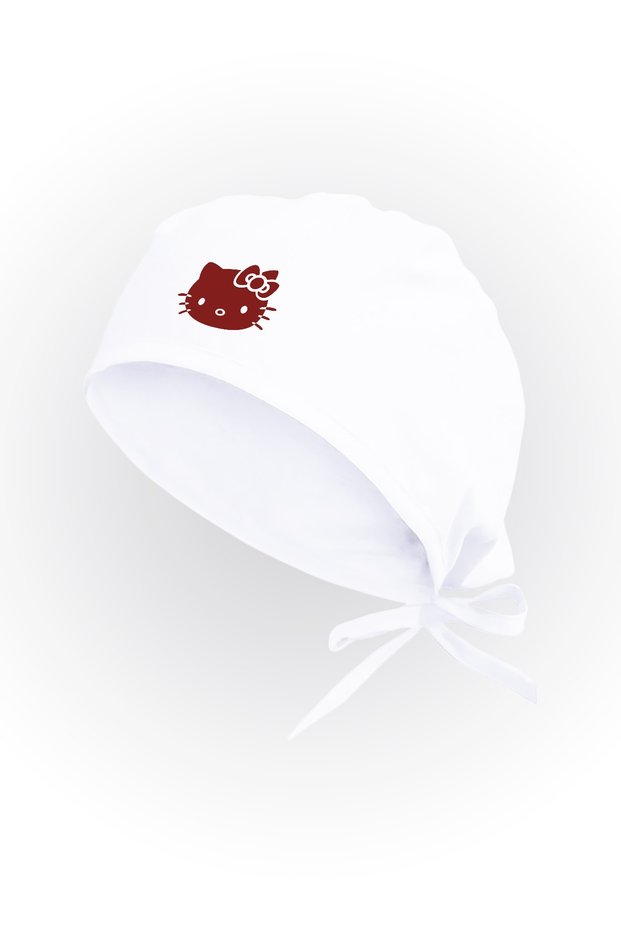Hello Kitty Cerrahi Bone Beyaz