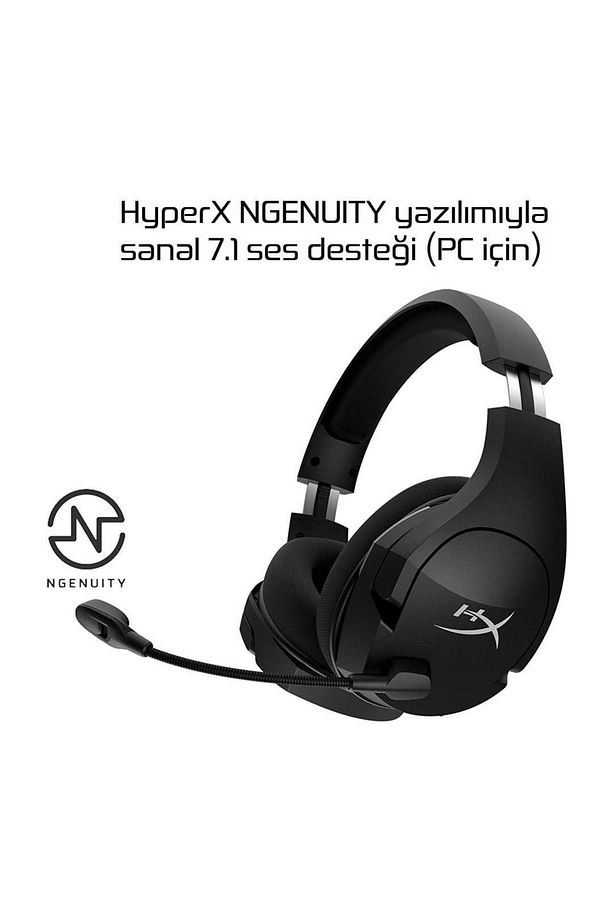 Cloud Stinger Core Wireless Gaming Headset + DTS Kablosuz Oyuncu Kulaklığı HHSS1C-BA-BK-G 4P4F0AA - 3