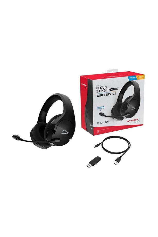 Cloud Stinger Core Wireless Gaming Headset + DTS Kablosuz Oyuncu Kulaklığı HHSS1C-BA-BK-G 4P4F0AA - 6