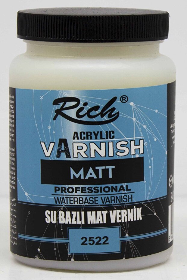 Su Bazlı High Gloss Mat Vernik 500cc - 1