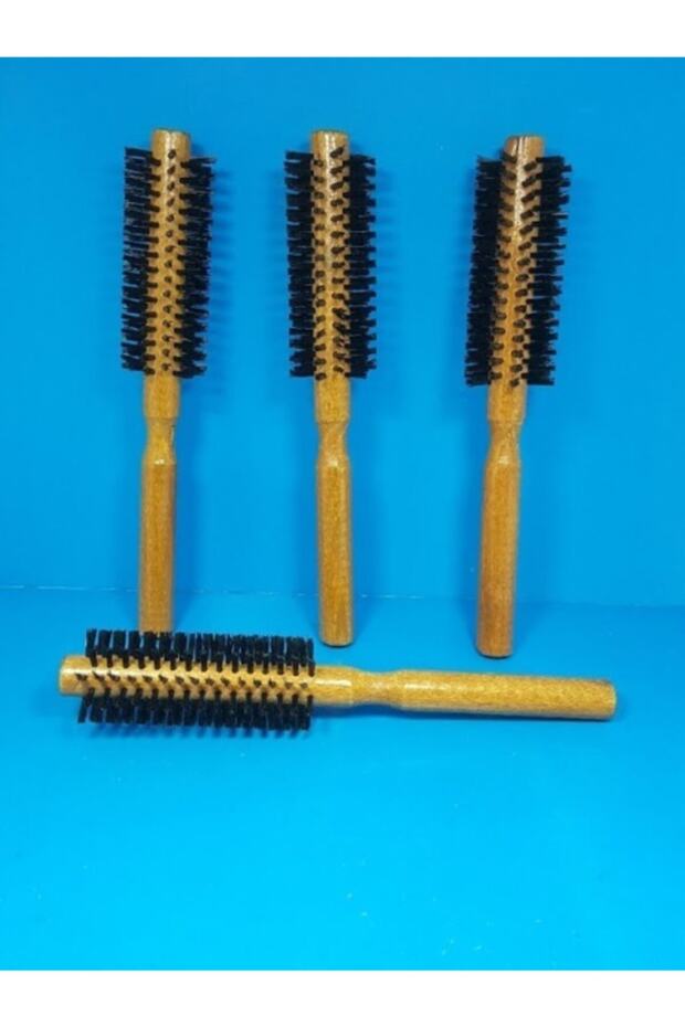 مشط فرشاة بمقبض خشبي ذو طرف ناعم (قطعة واحدة)