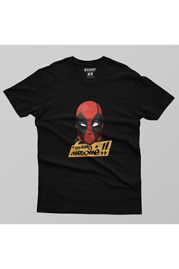 Deadpool: Freaking Awesome Erkek Tişört - 2