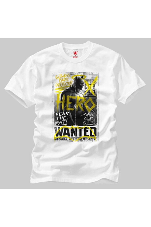 Batman Wanted Poster Men's T-Shirt
