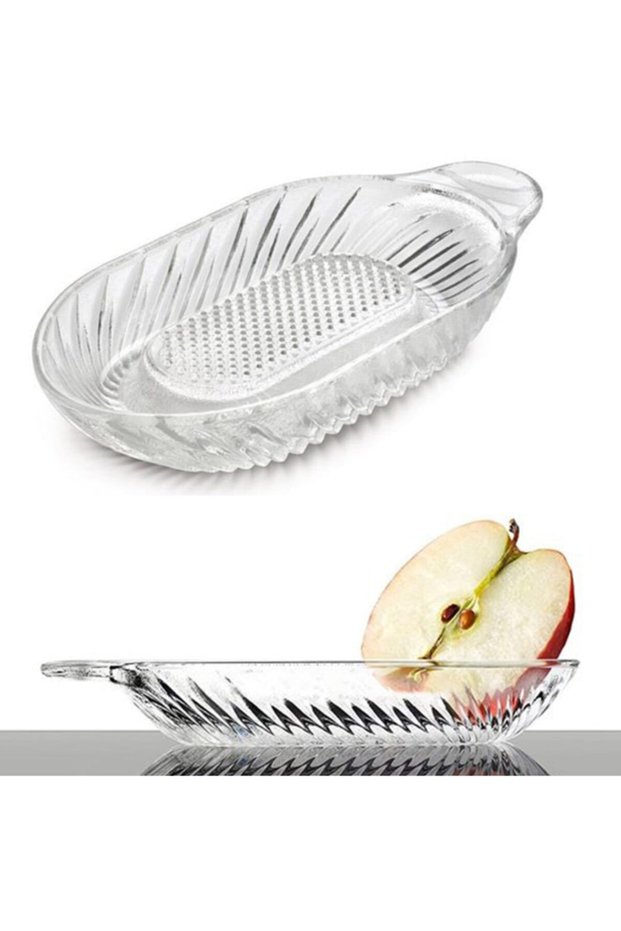 Set of 2 Handmade Luxury Glass Apple Graters