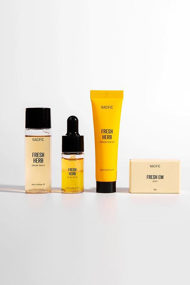 Fresh Herb Origin Kit Kuru Ve Kırışık Ciltler Için Mini Set - 1