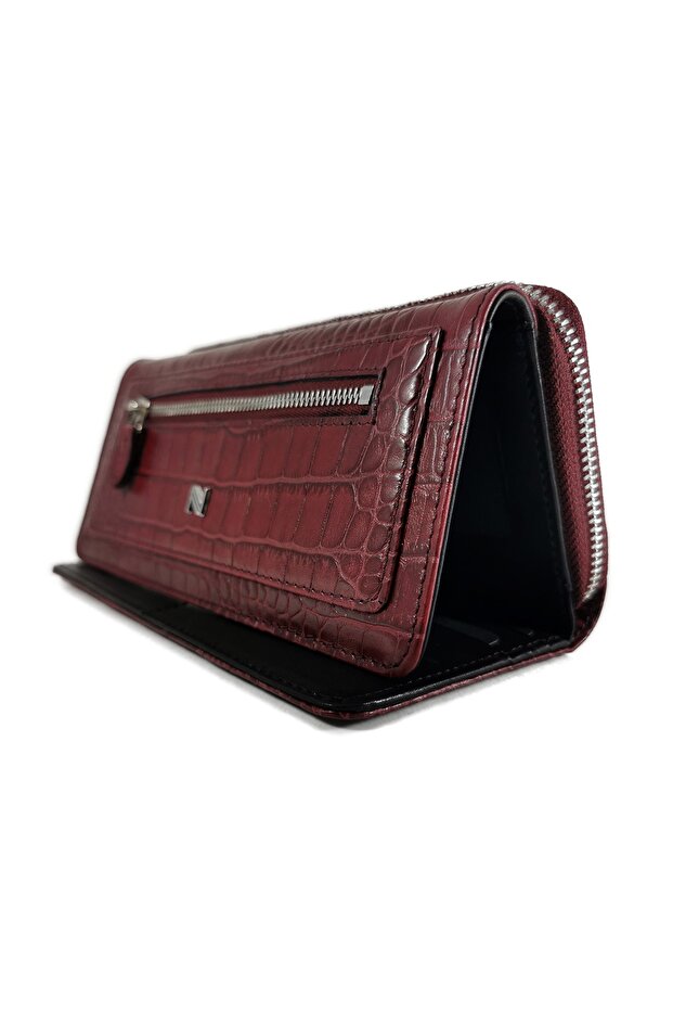 %100 Hakiki Deri Bayan El Cüzdanı - 3