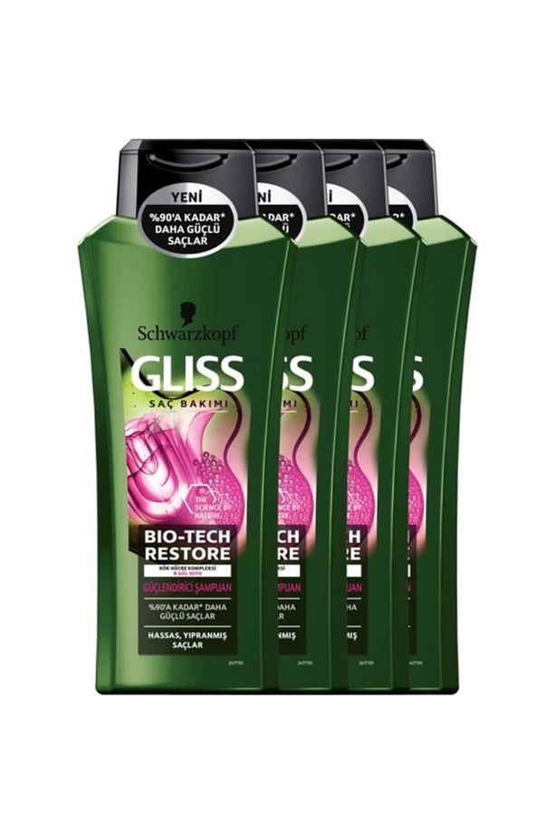 Bio-Tech Güçlendirici Şampuan 525 ml x 3 - 1