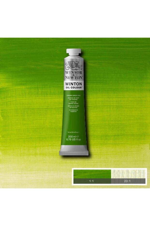 Winsor & Newton : Winton Yağlı Boya : 200 Ml : Chrome Green Hue - 1