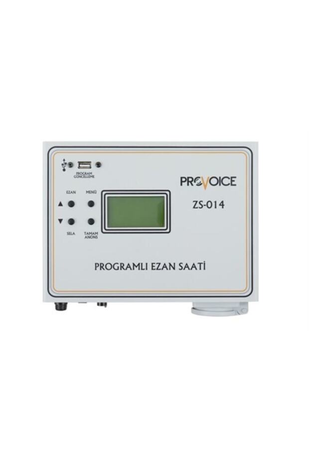 Zs-014 Programlı Ezan Saati Duvar Tipi Ezanmatik - 1