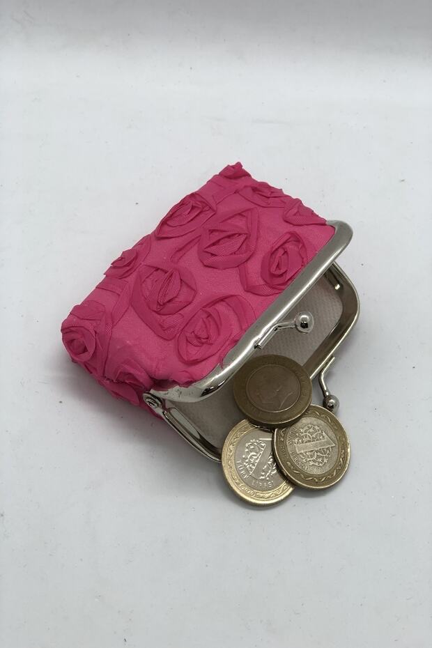 Coin Holder - Happy New Year Rose Patterned Iron